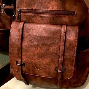 CLUCI Backpack/ Leather Purse